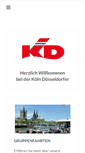 Mobile Screenshot of kd-rheinschiffahrt.de